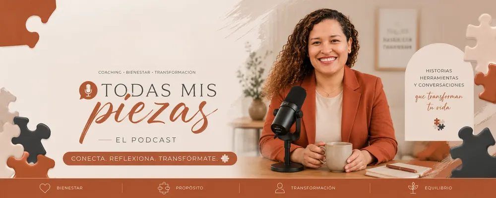 Portada del podcast Todas mis piezas con Marcela Quirós